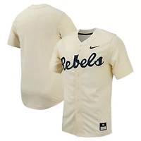 NCAA Nike Ole Miss Rebels Replica Full-Button Baseball Jersey
