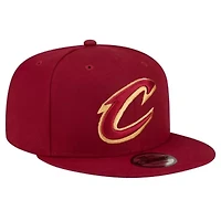 NBA Cleveland Cavaliers Official Team Color 9FIFTY Snapback Hat