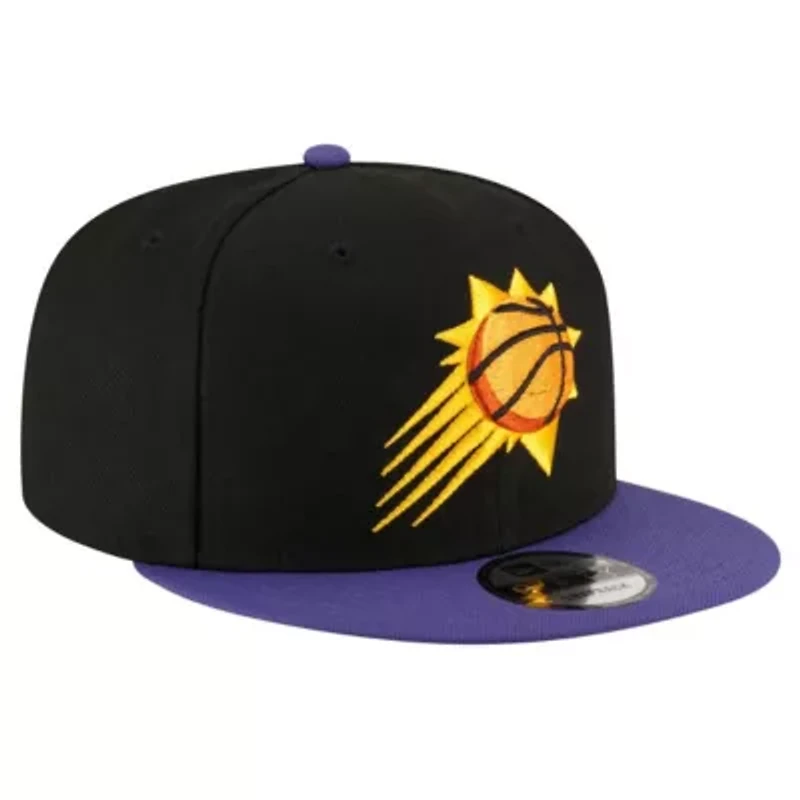 NBA Black/Purple Phoenix Suns Official Team Color 2Tone 9FIFTY Snapback Hat