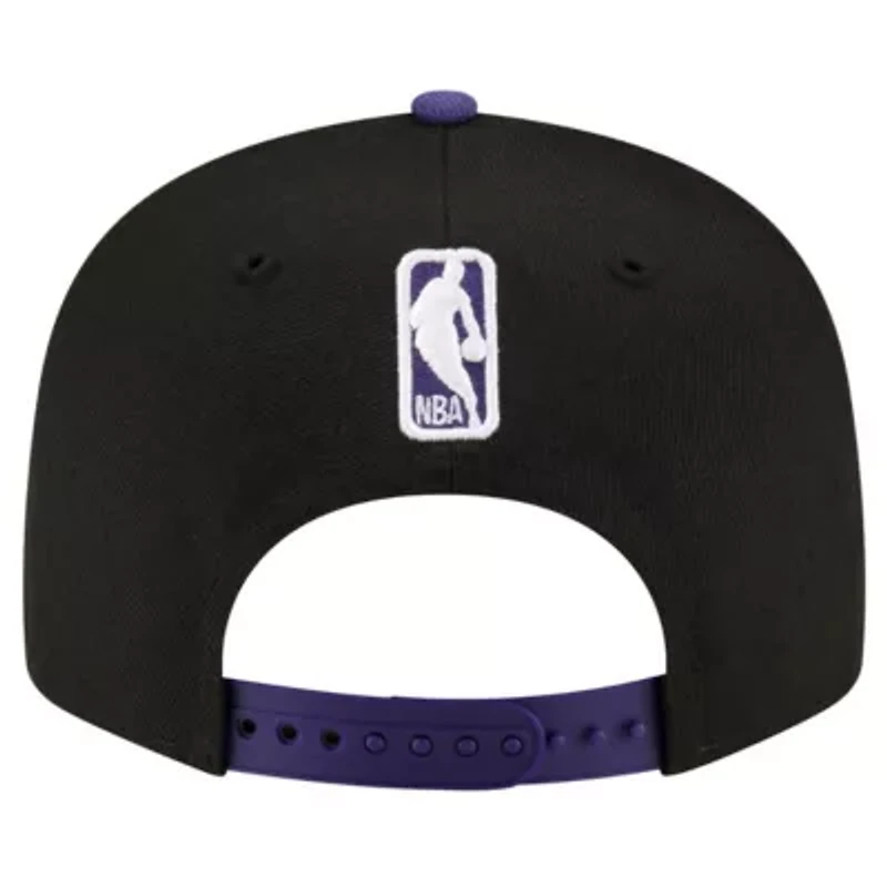 NBA Black/Purple Phoenix Suns Official Team Color 2Tone 9FIFTY Snapback Hat