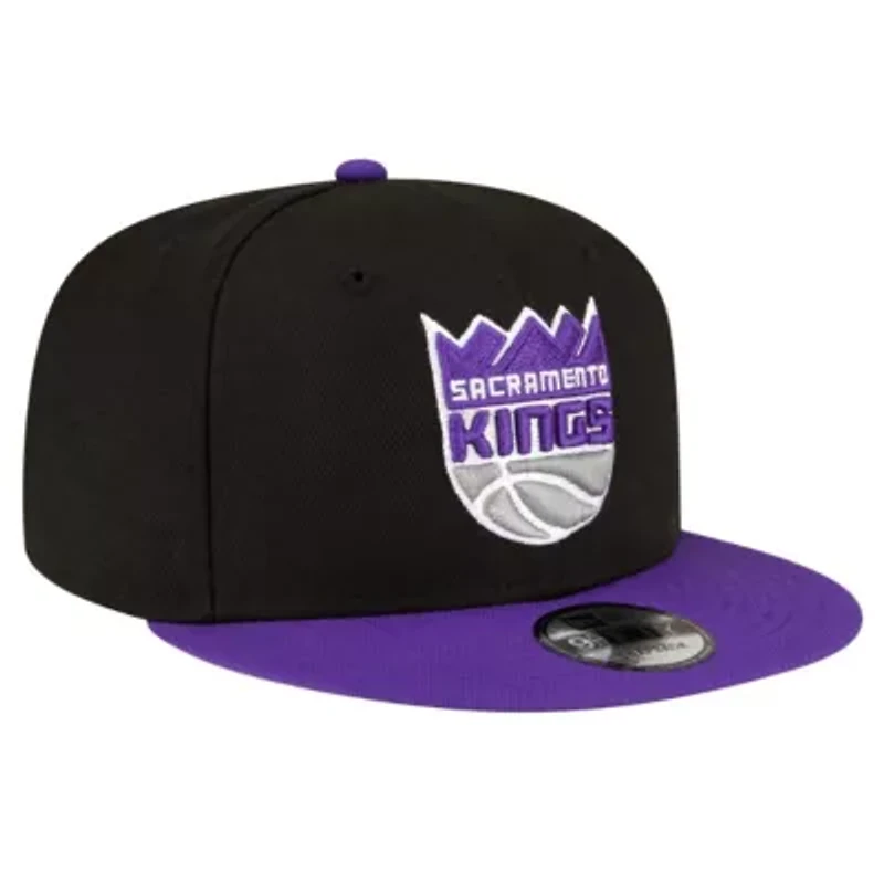 NBA Black/Purple Sacramento Kings Official Team Color 2Tone 9FIFTY Snapback Hat