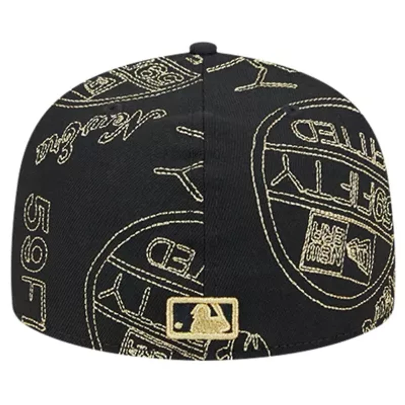 MLB Los Angeles Angels 59FIFTY Day Allover Fitted Hat