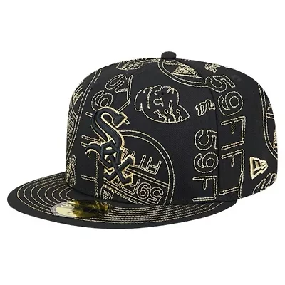 Chicago White Sox MLB 59FIFTY Day Allover Fitted Hat