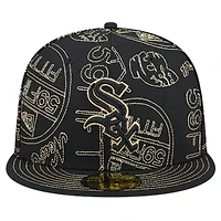 Chicago White Sox MLB 59FIFTY Day Allover Fitted Hat