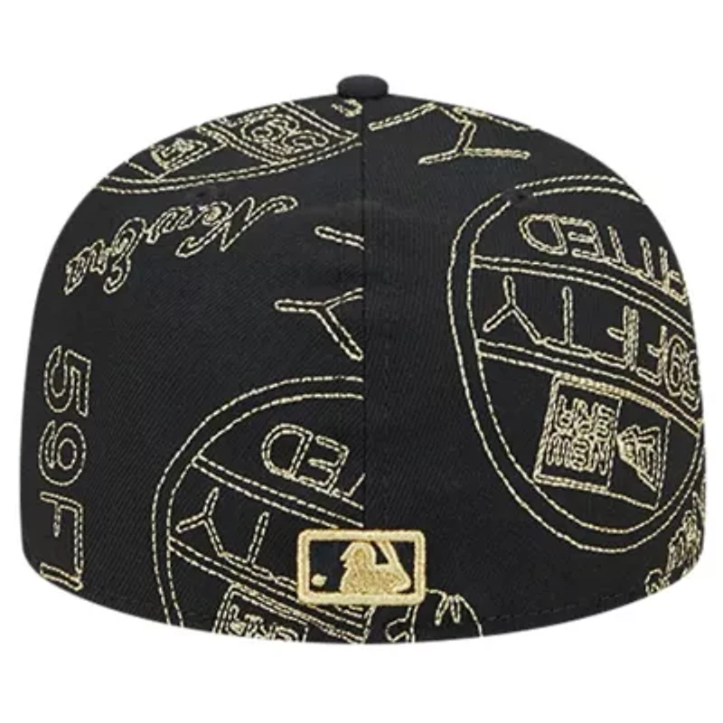 Oakland Athletics MLB 59FIFTY Day Allover Fitted Hat