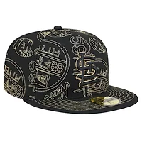 MLB St. Louis Cardinals 59FIFTY Day Allover Fitted Hat