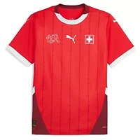 Soccer National Teams Switzerland Team 2024 Home Replica Jersey