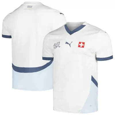Soccer National Teams Switzerland Team 2024 Away Replica Jersey