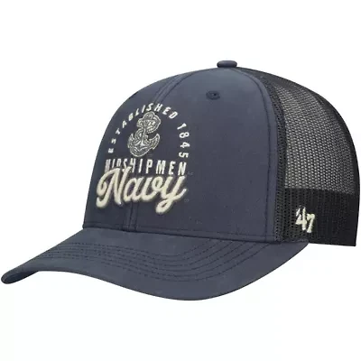 Navy Midshipmen NCAA Midshipmen Pitstop Trucker Adjustable Hat