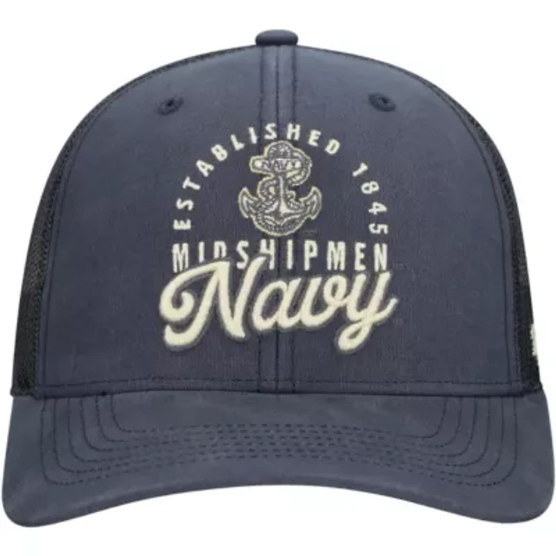 Navy Midshipmen NCAA Midshipmen Pitstop Trucker Adjustable Hat