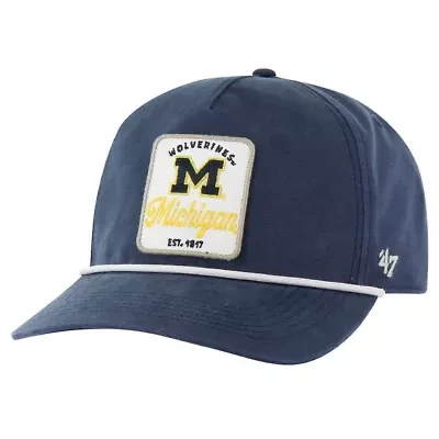 NCAA Michigan Wolverines Pitstop Hitch Rope Adjustable Hat