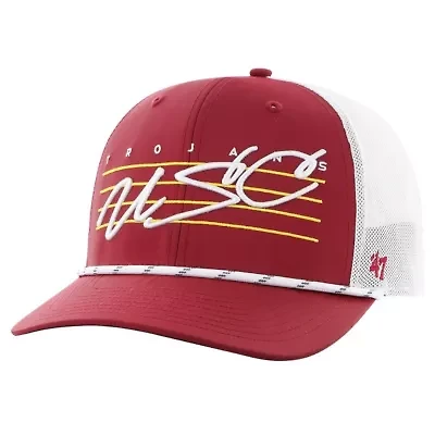 NCAA USC Trojans Downburst Trucker Adjustable Hat