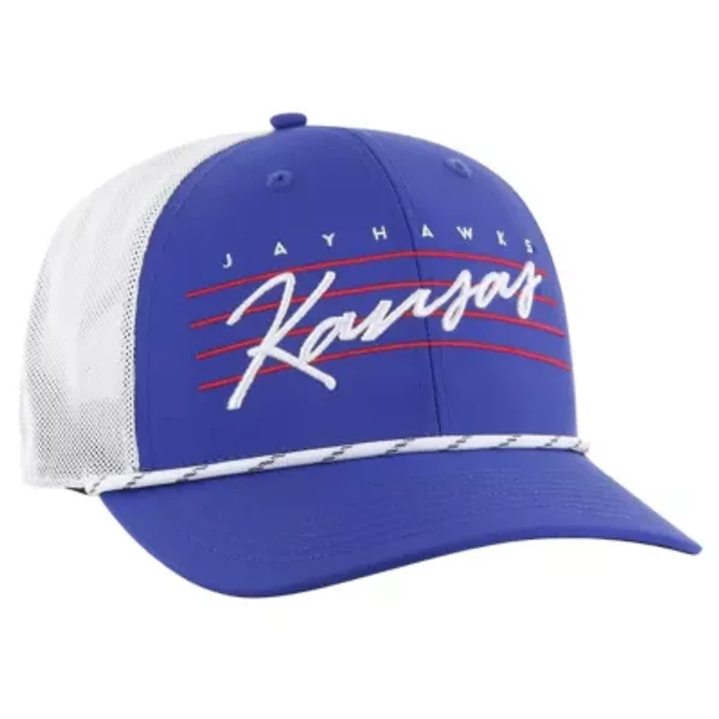 NCAA Kansas Jayhawks Downburst Trucker Adjustable Hat