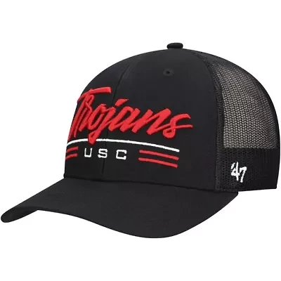 NCAA USC Trojans Garner Trucker Adjustable Hat