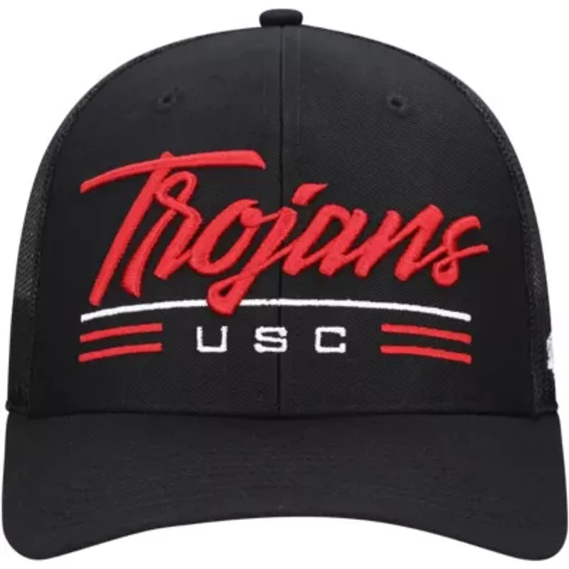 NCAA USC Trojans Garner Trucker Adjustable Hat
