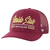 NCAA Florida State Seminoles Garner Trucker Adjustable Hat