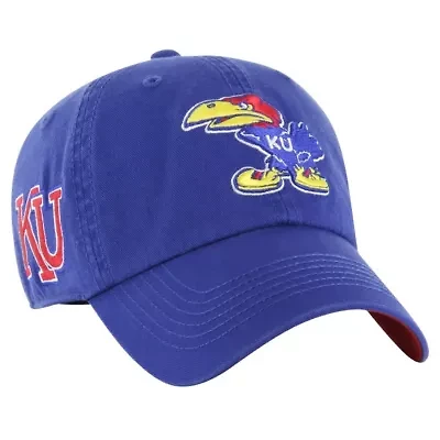 NCAA Kansas Jayhawks Vintage Sure Shot Franchise Fitted Hat