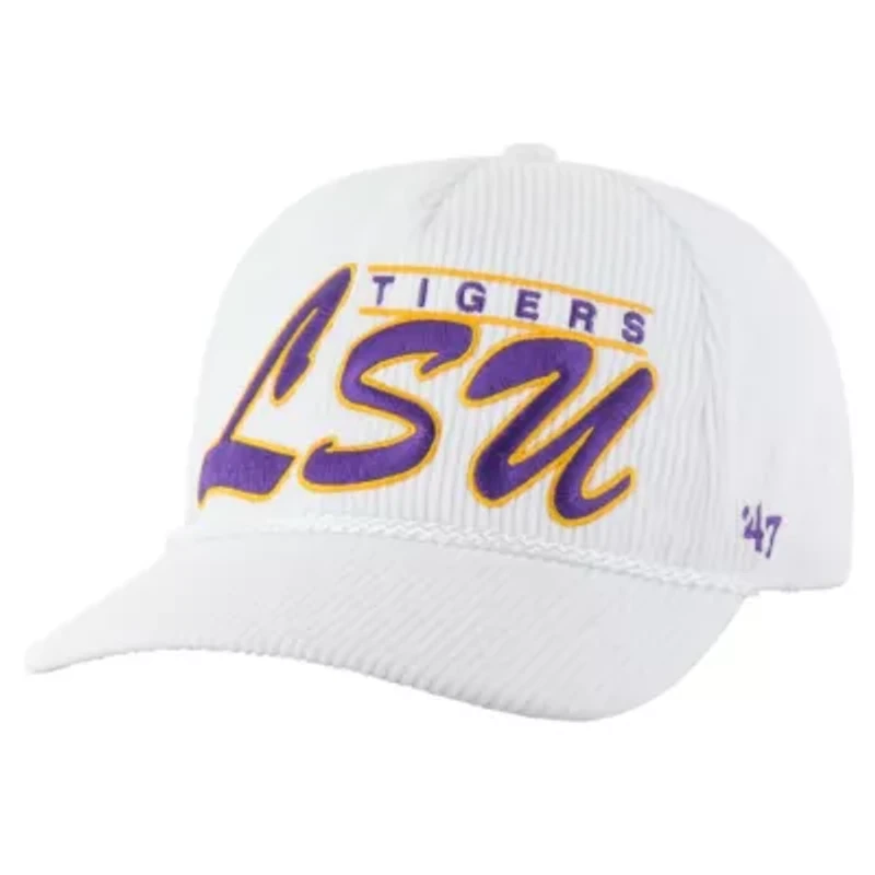 NCAA LSU Tigers Gridiron Double Header Hitch Adjustable Hat