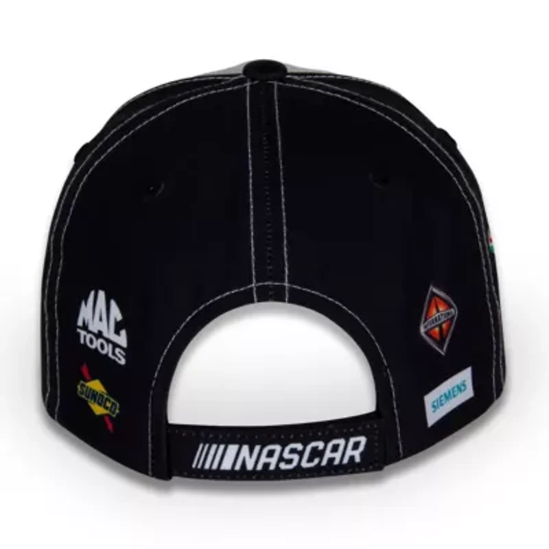 NASCAR White/Black Brad Keselowski BuildSubmarines.com Uniform Adjustable Hat