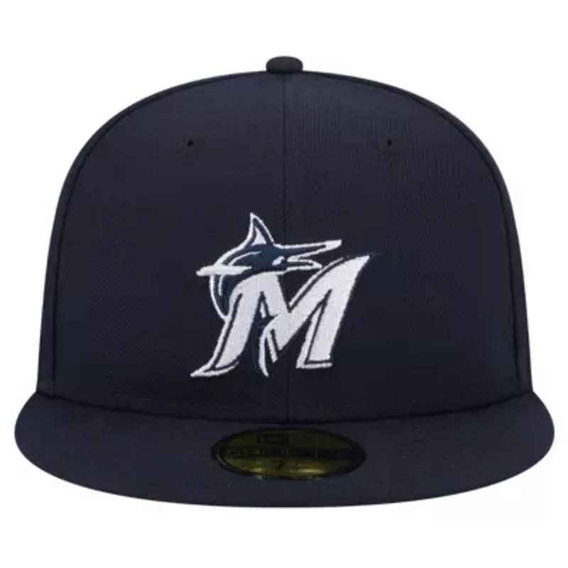 MLB Miami Marlins Logo 59FIFTY Fitted Hat