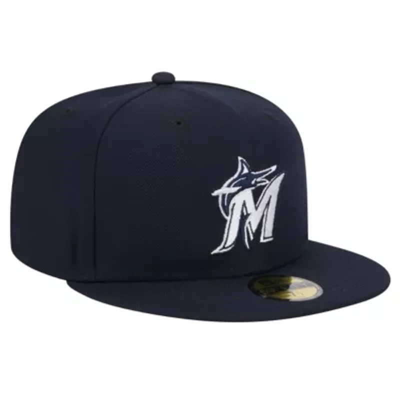 MLB Miami Marlins Logo 59FIFTY Fitted Hat