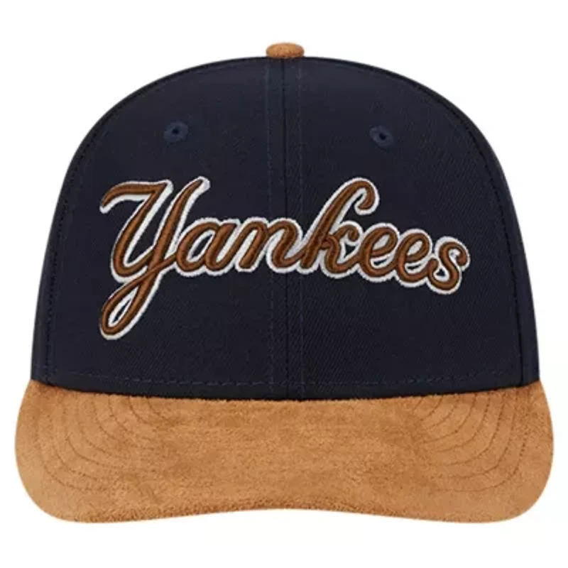 MLB New York Yankees Team Suede Visor Low 59FIFTY Fitted Hat
