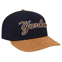 MLB New York Yankees Team Suede Visor Low 59FIFTY Fitted Hat