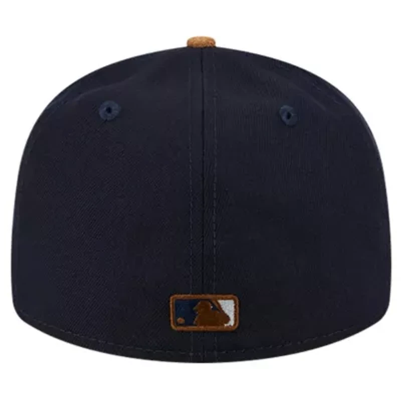 MLB New York Yankees Team Suede Visor Low 59FIFTY Fitted Hat