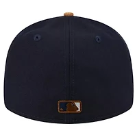 MLB New York Yankees Team Suede Visor Low 59FIFTY Fitted Hat