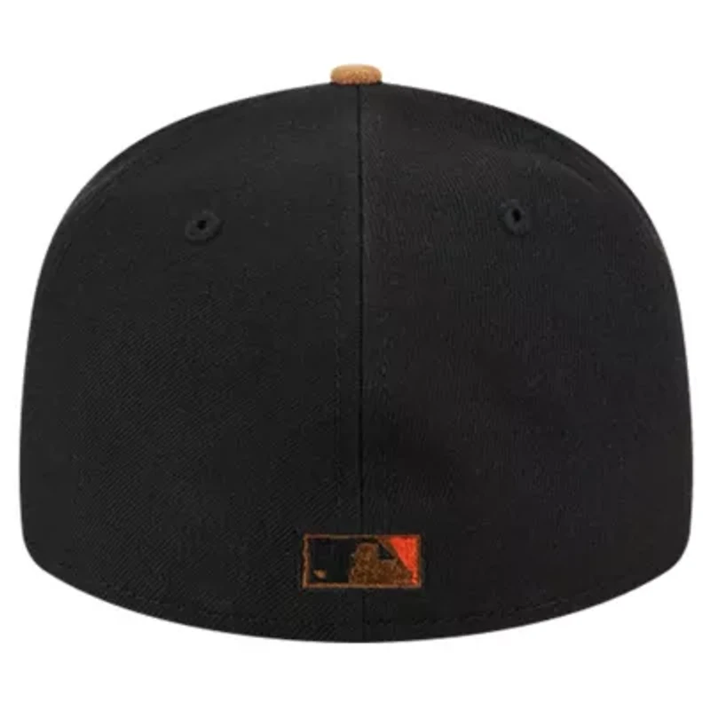 MLB San Francisco Giants Team Suede Visor Low 59FIFTY Fitted Hat