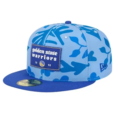 NBA Golden State Warriors Palm Fronds 2-Tone 59FIFTY Fitted Hat
