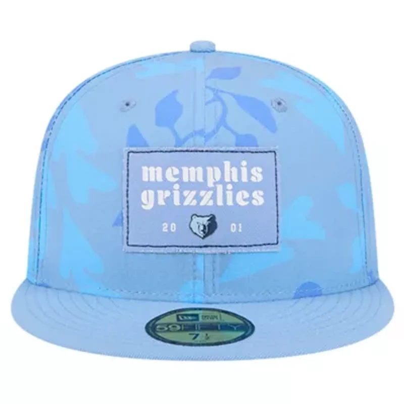 NBA Memphis Grizzlies Palm Fronds 2-Tone 59FIFTY Fitted Hat