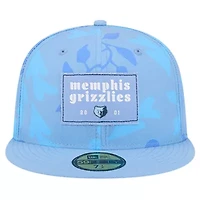 NBA Memphis Grizzlies Palm Fronds 2-Tone 59FIFTY Fitted Hat