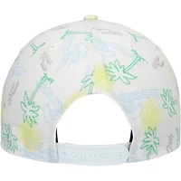NBA San Antonio Spurs Palm Trees and Waves Golfer Adjustable Hat