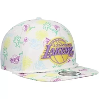 NBA Los Angeles Lakers Palm Trees and Waves Golfer Adjustable Hat