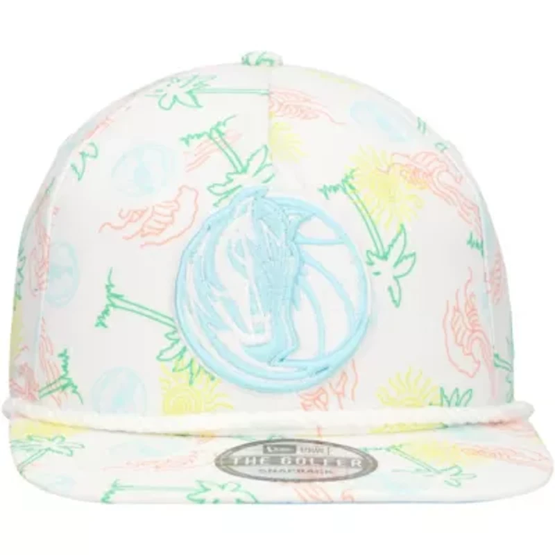 NBA Dallas Mavericks Palm Trees and Waves Golfer Adjustable Hat