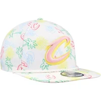 NBA Cleveland Cavaliers Palm Trees and Waves Golfer Adjustable Hat