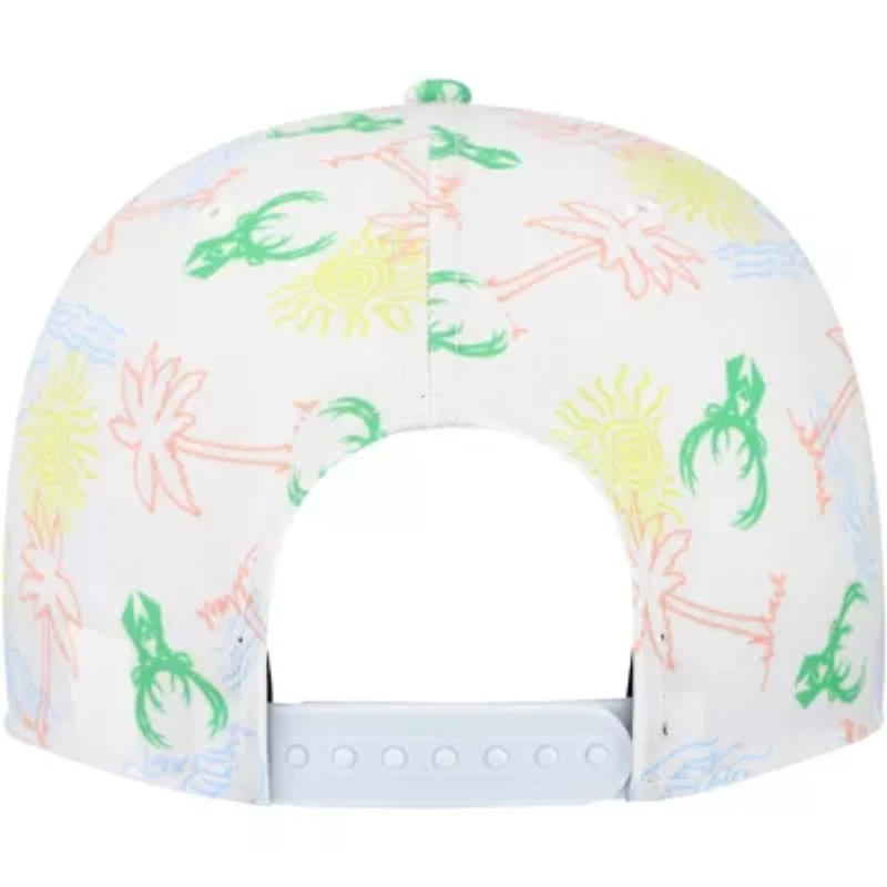 NBA Milwaukee Bucks Palm Trees and Waves Golfer Adjustable Hat