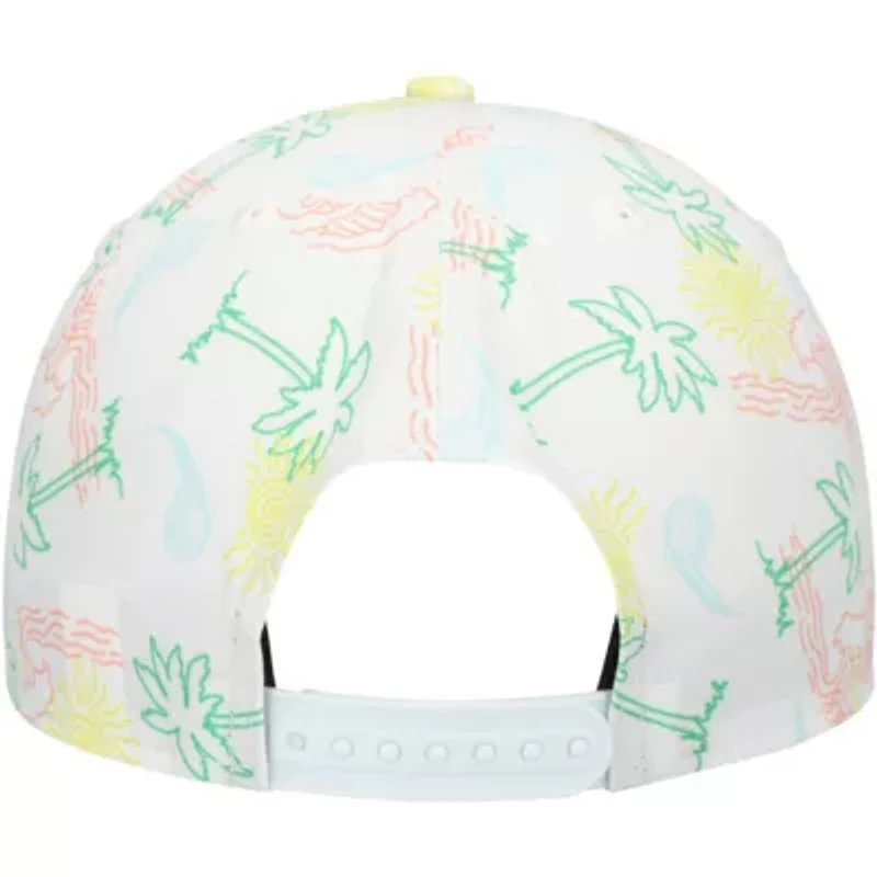 NBA Orlando Magic Palm Trees and Waves Golfer Adjustable Hat