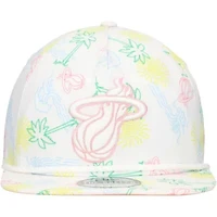 NBA Miami Heat Palm Trees and Waves Golfer Adjustable Hat