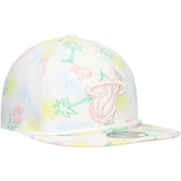 NBA Miami Heat Palm Trees and Waves Golfer Adjustable Hat