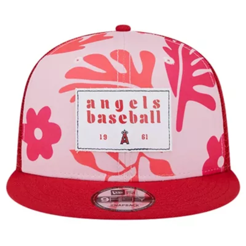 MLB Los Angeles Angels Bikini Bottom Trucker 9FIFTY Snapback Hat