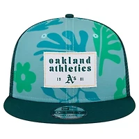 Cooperstown Teams Oakland Athletics Bikini Bottom Trucker 9FIFTY Snapback Hat