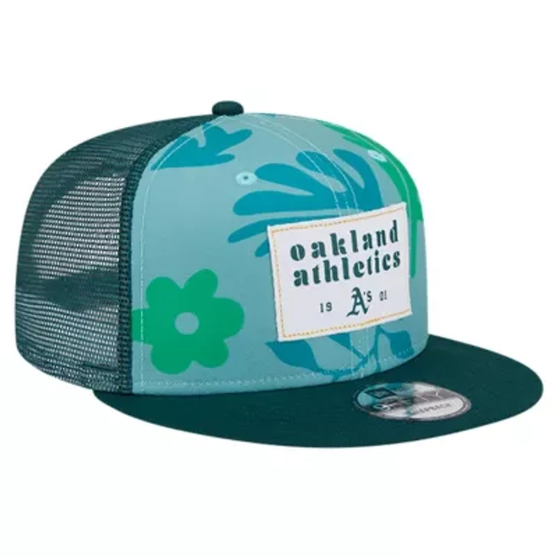 Cooperstown Teams Oakland Athletics Bikini Bottom Trucker 9FIFTY Snapback Hat