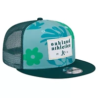 Cooperstown Teams Oakland Athletics Bikini Bottom Trucker 9FIFTY Snapback Hat