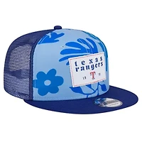 MLB Texas Rangers Bikini Bottom Trucker 9FIFTY Snapback Hat