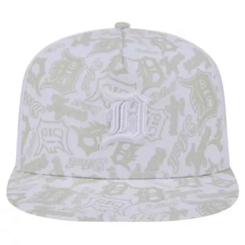 MLB Detroit Tigers Logo Dunes A-Frame Trucker 9FIFTY Snapback Hat