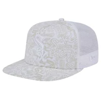 Chicago White Sox MLB Chicago Sox Logo Dunes A-Frame Trucker 9FIFTY Snapback Hat
