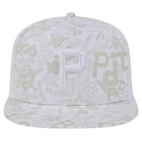 MLB Pittsburgh Pirates Logo Dunes A-Frame Trucker 9FIFTY Snapback Hat