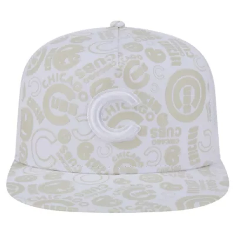 MLB Chicago Cubs Logo Dunes A-Frame Trucker 9FIFTY Snapback Hat